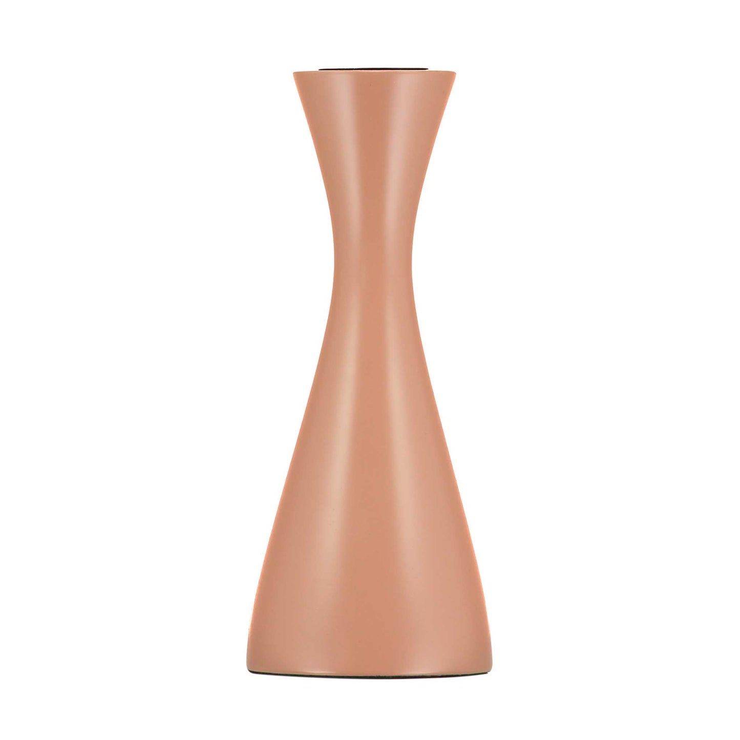 Minimal plain rose pink candleholder