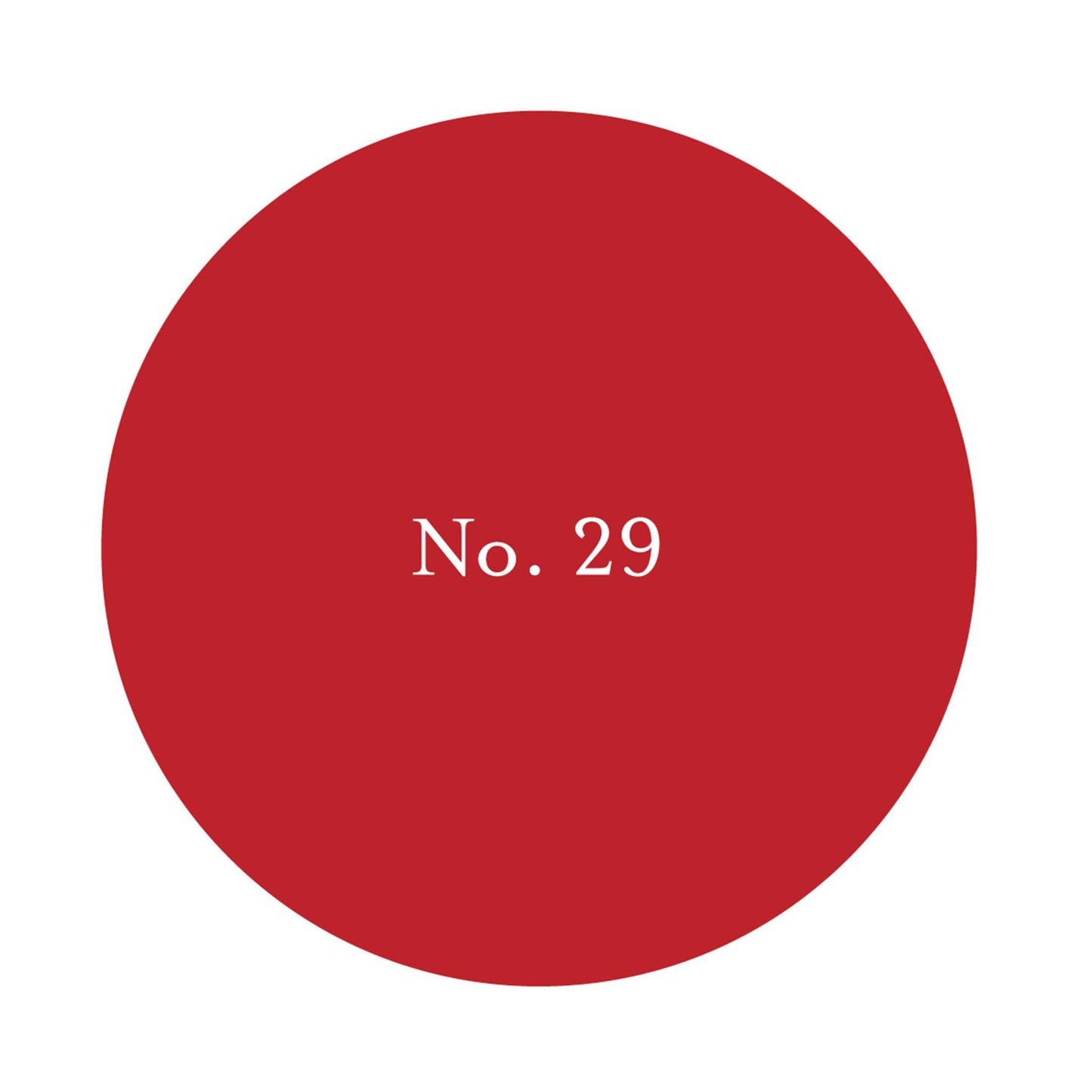 Red colour No. 29