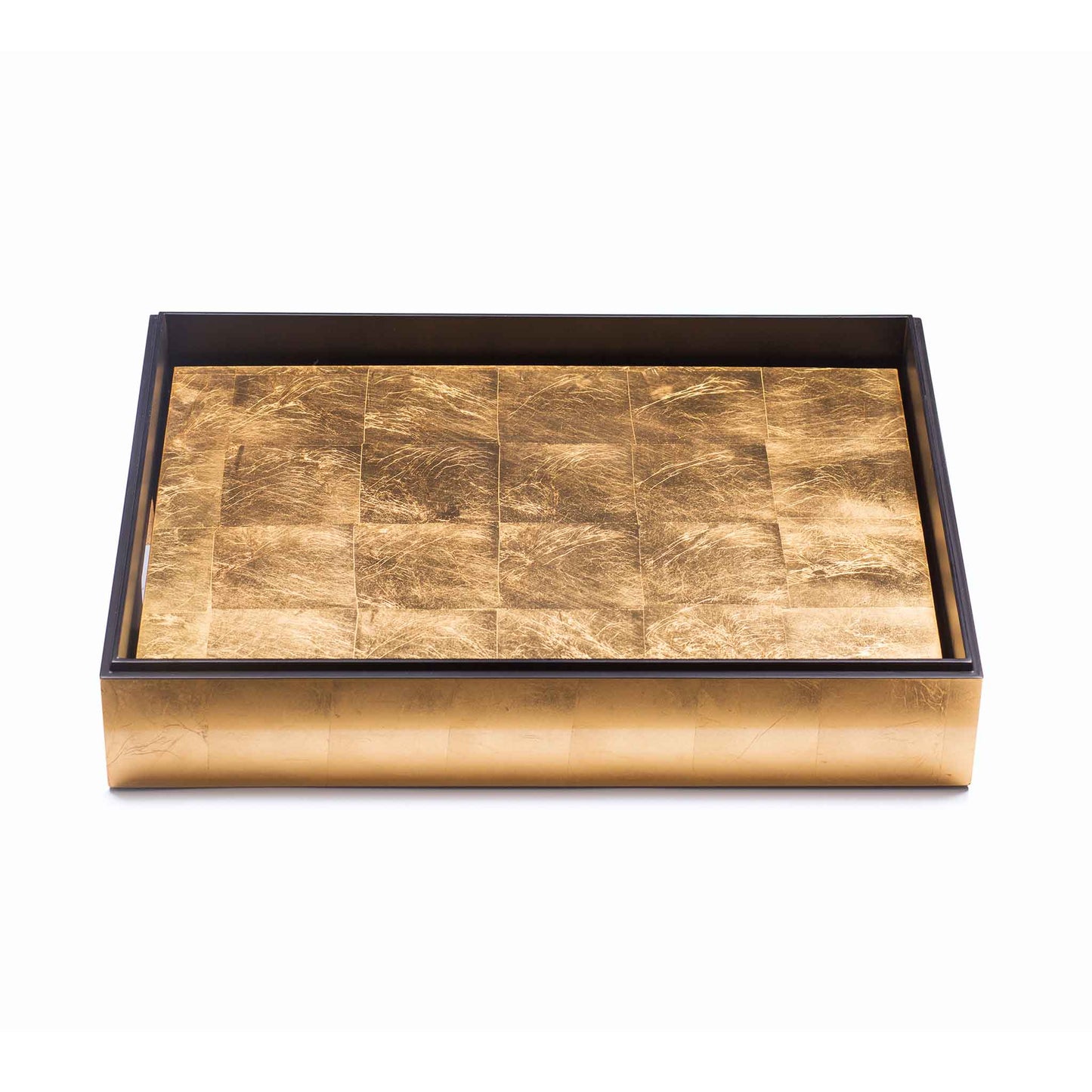 Placemat & Double Coaster Box Set in Genuine Gold Leaf x 6