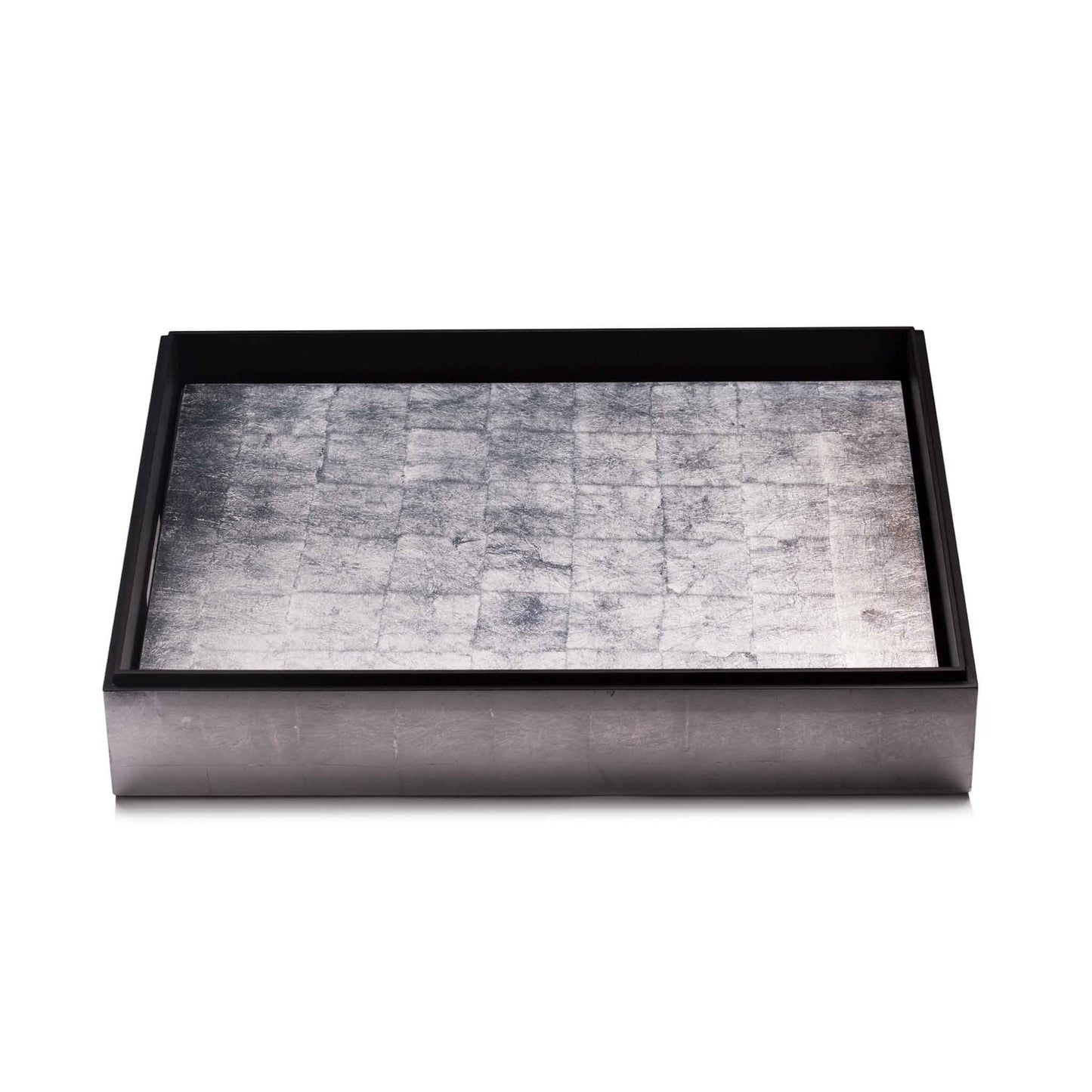 Placemat & Double Coaster Box Set in Silver x 6